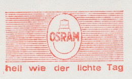 Meter Cut Germany 1978 Light Bulb - Osram - Electricité