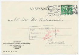 Firma Kaart Gemeentelijk Autobus- En Radiobedrijf Utrecht 1942 - Ohne Zuordnung