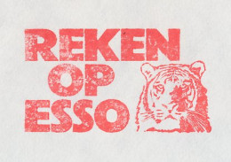 Meter Cover Netherlands 1984 Tiger - Esso - The Hague - Autres & Non Classés