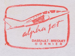 Meter Cut Germany 1987 Jet Fighter - Alpha Jet - Dornier - Dassault - Breguet - Militares