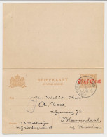 Briefkaart G. 108 II Amsterdam - Bloemendaal 1920 V.b.d. - Postwaardestukken