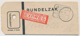 Treinblokstempel : Groningen - Zwolle E 1948 - Unclassified