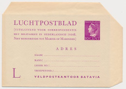Luchtpostblad G. 1 A - Postal Stationery