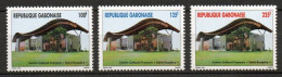 Gabon 12 Mai 1996 Mi. 1291/1293  Centre Culturel Français St-Exupéry - Gabon (1960-...)