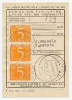 Em. Cijfer Hilversum195? - Bewijs Van Terpostbezorging - Unclassified
