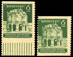 SBZ - Ostsachsen, 1946, 64 A,b Uw, Postfrisch - Other & Unclassified