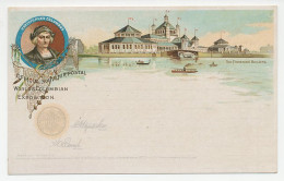 Postal Stationery USA 1893 World S Columbian Exposition - The Fisheries Building - Columbus - Poissons