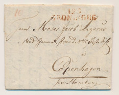 123 GRONINGUE - Copenhagen Denemarken 1811 - Lakzegel - ...-1852 Prephilately