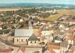 CONDE-sur-HUISNE (61) Vue Aérienne - Le Bourg - L'Eglise  CPSM GF - Andere & Zonder Classificatie