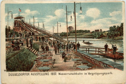 Ausstellung Düsseldorf 1902 - Wasserrutschbahn - Duesseldorf