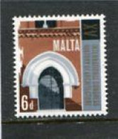 MALTA - 1967  6d  ARCHITECTURE  MINT NH - Malta