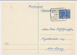 Treinblokstempel : Amsterdam - Dordrecht E 1949  - Non Classés