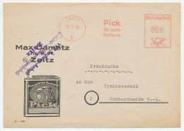 Meter Cover Deutsche Post / Germany 1949 Battery - Pick - Autres & Non Classés