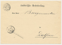 Kleinrondstempel Nieuw-Leuzen 1891 - Non Classés