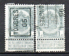 695 Voorafstempeling Op Nr 53 - TONGRES 05 - Positie A & B - Rollo De Sellos 1900-09