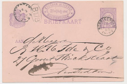 Kleinrondstempel Monikkendam 1886 - Unclassified