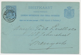 Kleinrondstempel Maarsen - New York USA 1895 - Unclassified