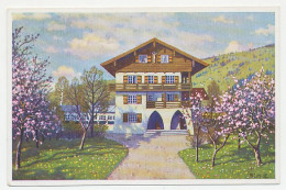 Postal Stationery Germany House Alois Lang - The Christus Of The Passion Play - Otros & Sin Clasificación