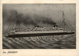 Die Bremen - Dampfer