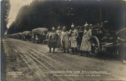 Deutscher Brückentrain Auf Dem Marsche - Weltkrieg 1914-18