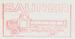 Meter Cut Switzerland 1985 Truck - Saurer - Camions