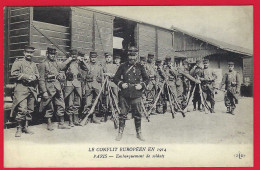 75 - PARIS +++ Le Conflit Européen En 1914 +++ Embarquement De Soldats +++ - Other & Unclassified