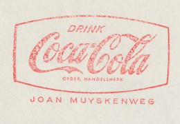 Meter Cover Netherlands 1964 Coca Cola - Amsterdam - Otros & Sin Clasificación