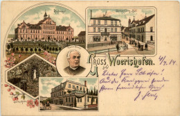 Gruss Aus Woerishofen - Litho - Bad Wörishofen