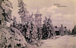 72842120 Keilberg Tschechien Unterkunftshaus Winterlandschaft Keilberg Tschechie - Czech Republic