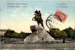 St. Petersbourg - Monument Pierre Le Grand - Russland