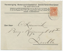 Envelop Vereniging Deventer 1936 - Botercontrolestation - Unclassified