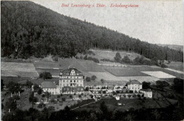 Bad Leutenberg I.Th. Und Umgebung - Erholungsheim - Leutenberg