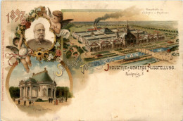 Leipzig - Sächsisch Thüringische Gewerbe Ausstellung 1897 - Litho - Ganzsache - Leipzig