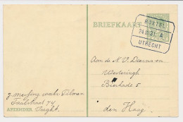 Treinblokstempel : Boxtel - Utrecht A 1931 - Unclassified