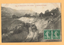 0234   CPA     Le Chemin De Fer Du Puy De Dôme - La Tranchée De La Pradelle - Train +++++++ - Autres & Non Classés