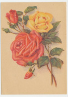 Postal Stationery Soviet Union 1957 Flower - Rose - Otros & Sin Clasificación