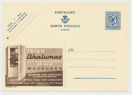 Publibel - Postal Stationery Belgium 1951 Fridge  - Ohne Zuordnung