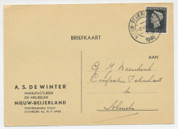 Firma Briefkaart Nieuw - Beijerland 1948 - Manufacturen/ Meubels - Unclassified