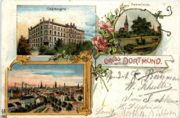 Gruss Aus Dortmund - Litho - Dortmund