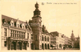 72842063 Binche Hainaut Hotel De Ville Theatre Binche Hainaut - Autres & Non Classés