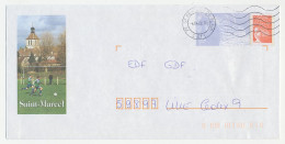 Postal Stationery / PAP France 2002 Football Saint Marcel - Otros & Sin Clasificación