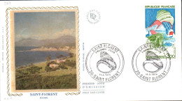 FDC 1974 GOLFE DE SAINT FLORENT CORSE - 1970-1979