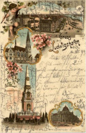 Gruss Aus Ludwigshafen - Litho - Ludwigshafen