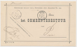 Kleinrondstempel Norg 1897 - Ohne Zuordnung