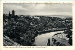 Naumburg/Saale - Burgruine Schönburg A.d. Saale - Naumburg (Saale)