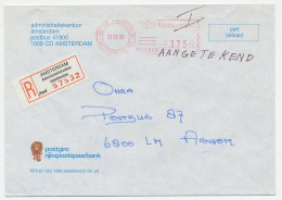 Amsterdam 1985 - Aangetekend Rijkspostspaarbank  - Unclassified