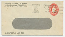 Postal Stationery Australia 1937 Manufacturing Chemists - Chimie