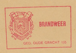 Meter Cover Netherlands 1966 Fire Brigade - Haarlem - Brandweer