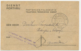 Dienst PTT Aalsmeer - Amsterdam 1922 - Non Classés