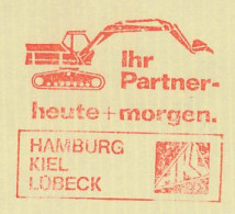 Meter Cut Germany 1977 Excavator - Altri & Non Classificati